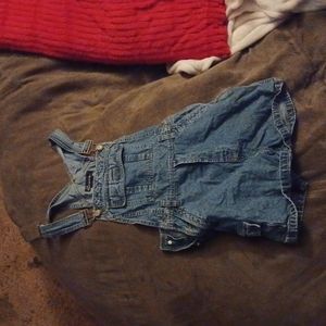 Denim overalls